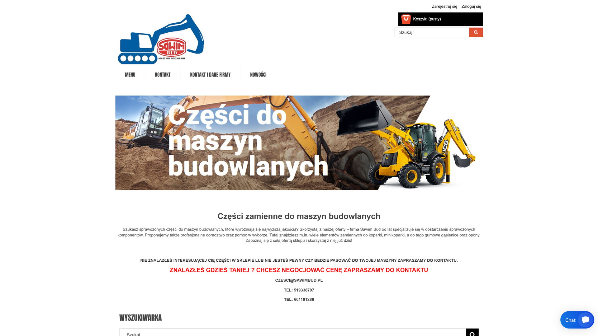 Najczęściej zużywające się części do maszyn budowlanych i sposoby na ograniczenie awarii