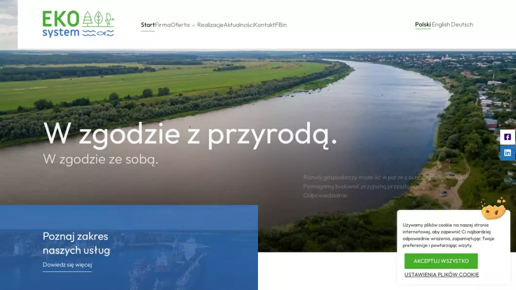 Zrzut ekranu strony